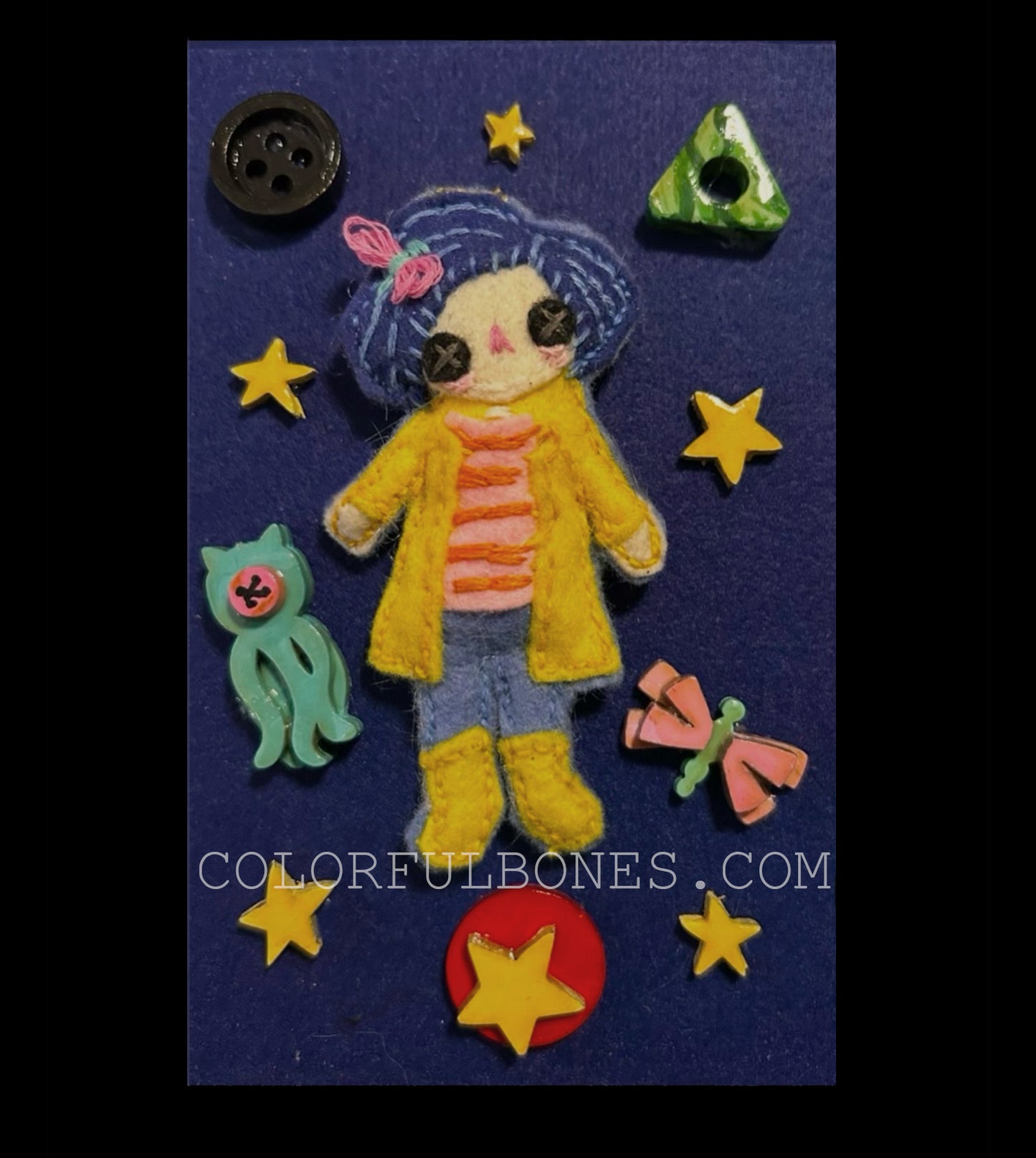 Coraline Doll Mini Shadow Box