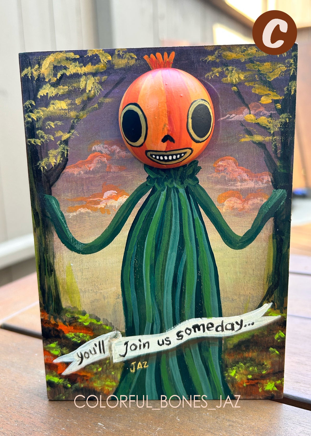 Enoch Painting-7 x 5"