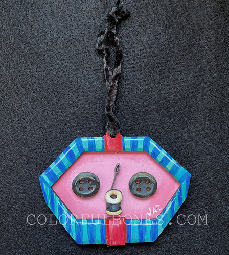 Button Eyes Gift Ornament