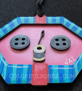 Button Eyes Gift Ornament