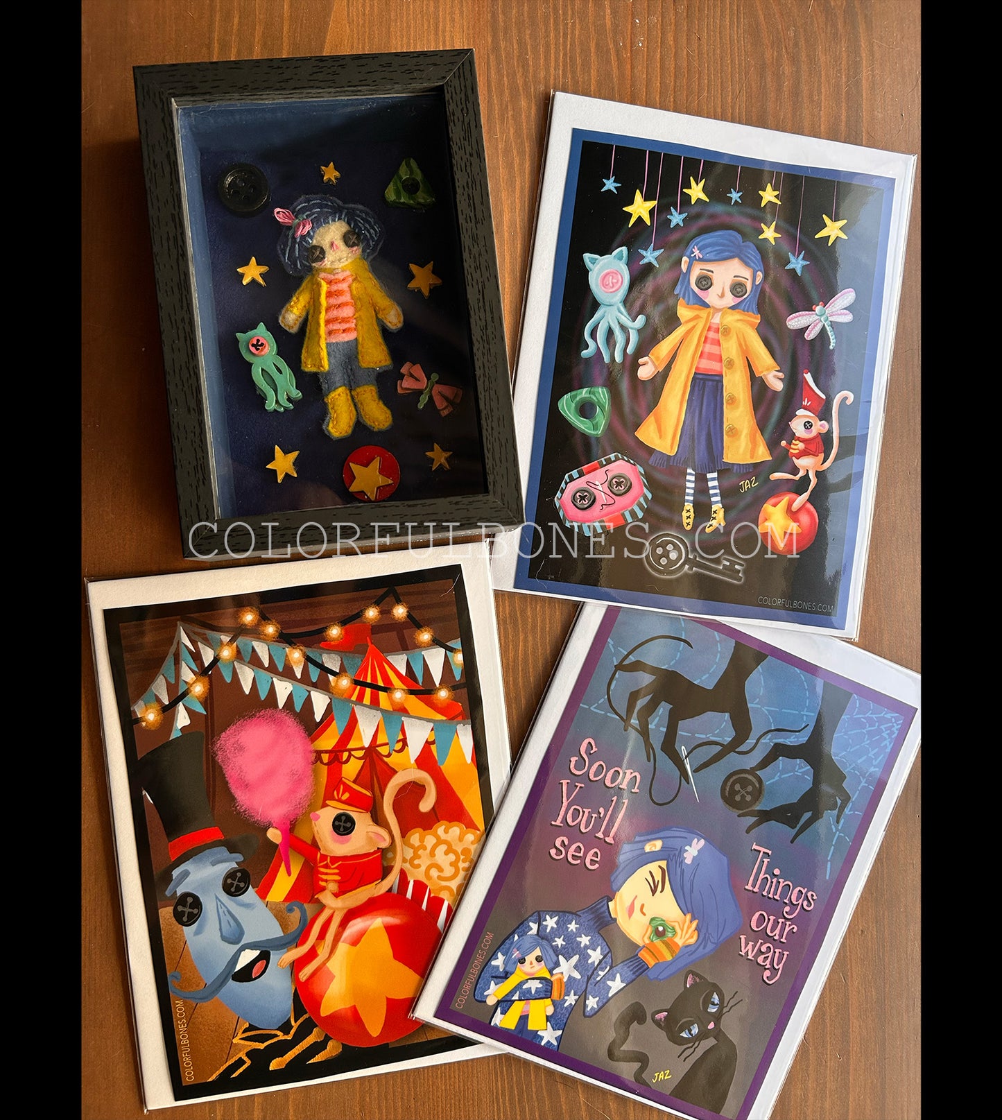 Coraline Doll Mini Shadow Box