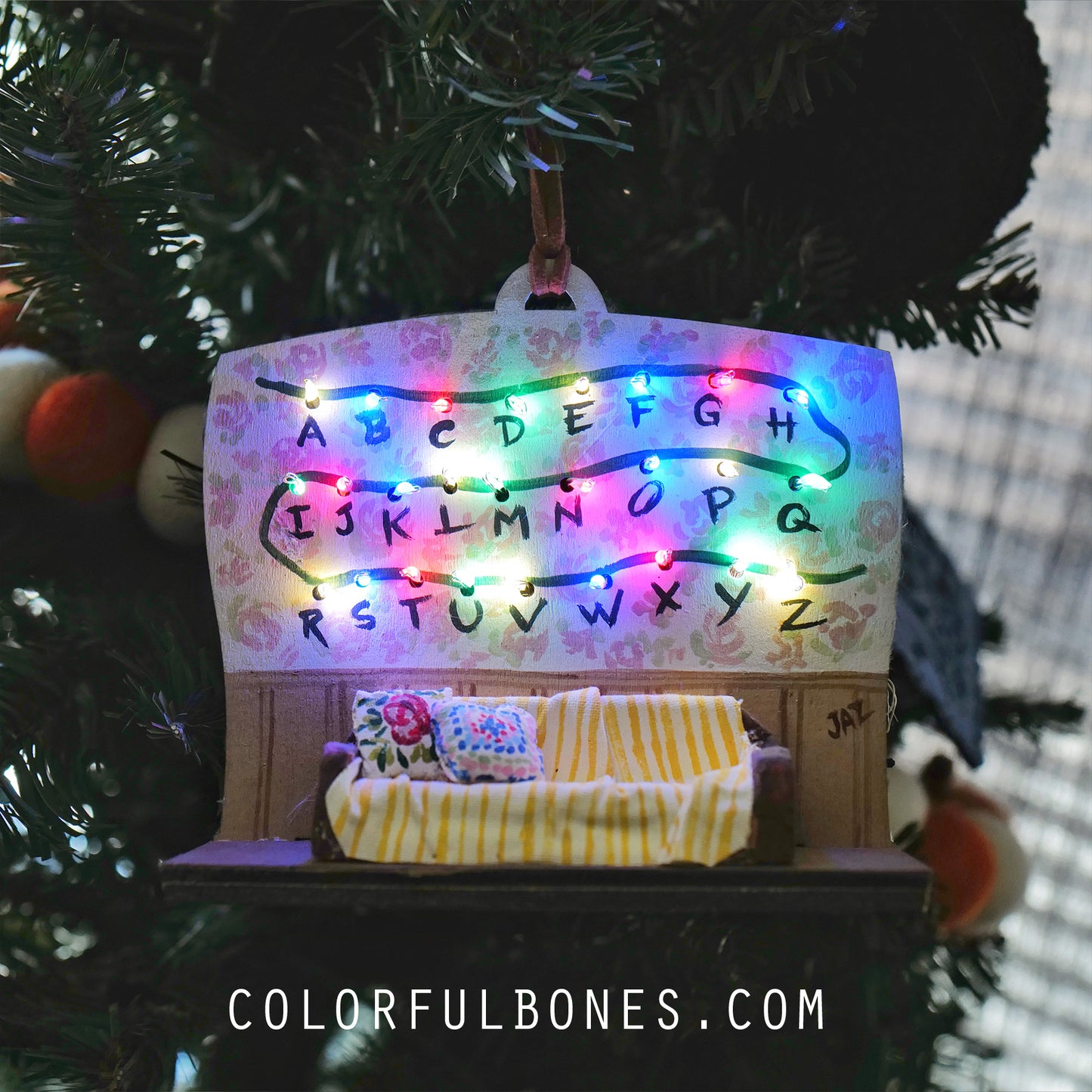 Stranger Things Couch Ornament