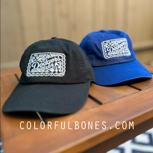 Dodgers Papel Picado Embroidered Soft Hat