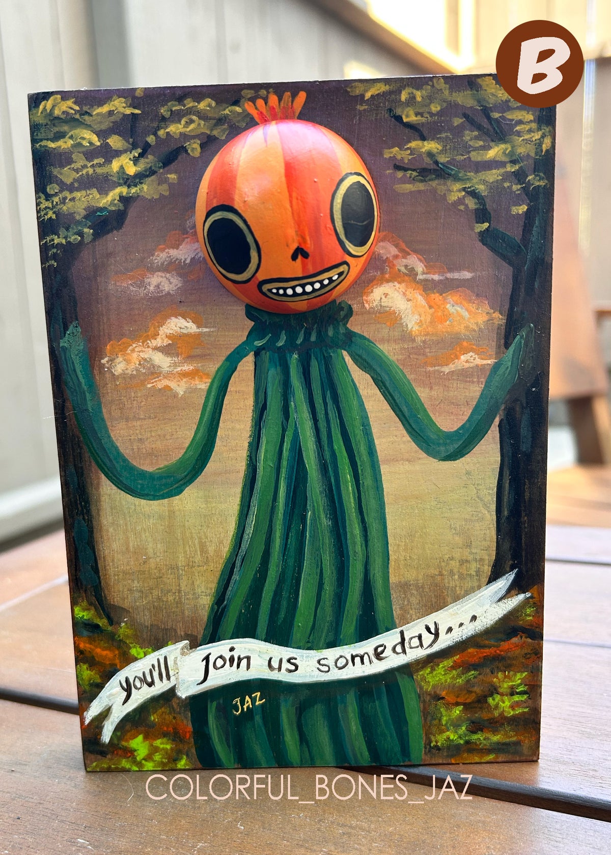 Enoch Painting-7 x 5"