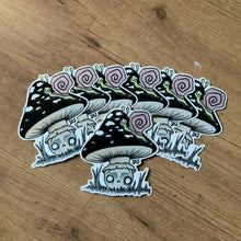 Load image into Gallery viewer, Dark Mushroom vinyl sticker