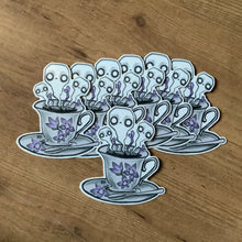 Load image into Gallery viewer, Ghostly Tea vinyl sticker