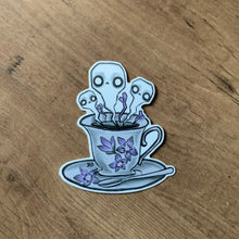 Load image into Gallery viewer, Ghostly Tea vinyl sticker