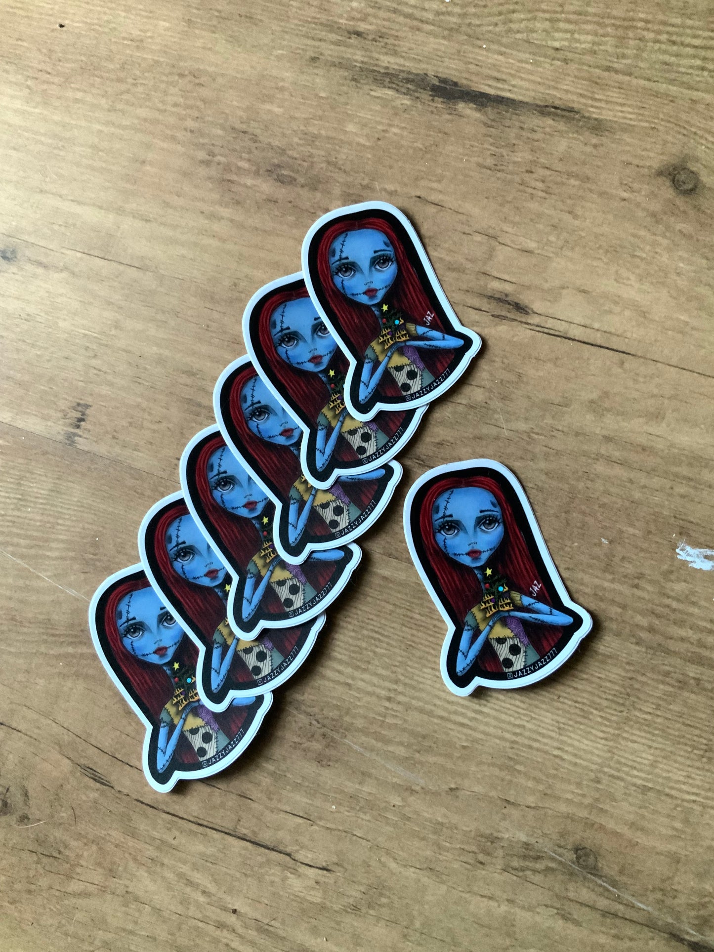 Sally Fan Art vinyl sticker