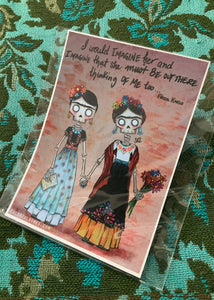 Dos Fridas Imagine-5x7"