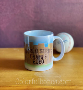 Dodgers Calaveritas Champs 11oz Mug