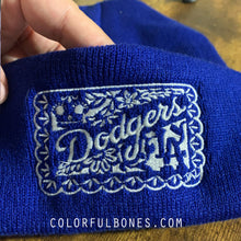 Load image into Gallery viewer, Dodgers Papel Picado Embroidered Beanie