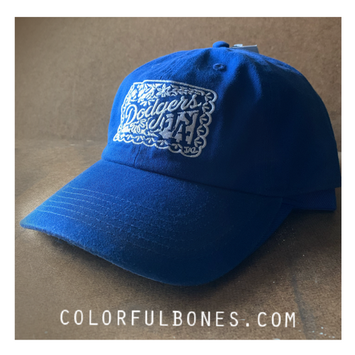 Dodgers Papel Picado Embroidered Soft Hat