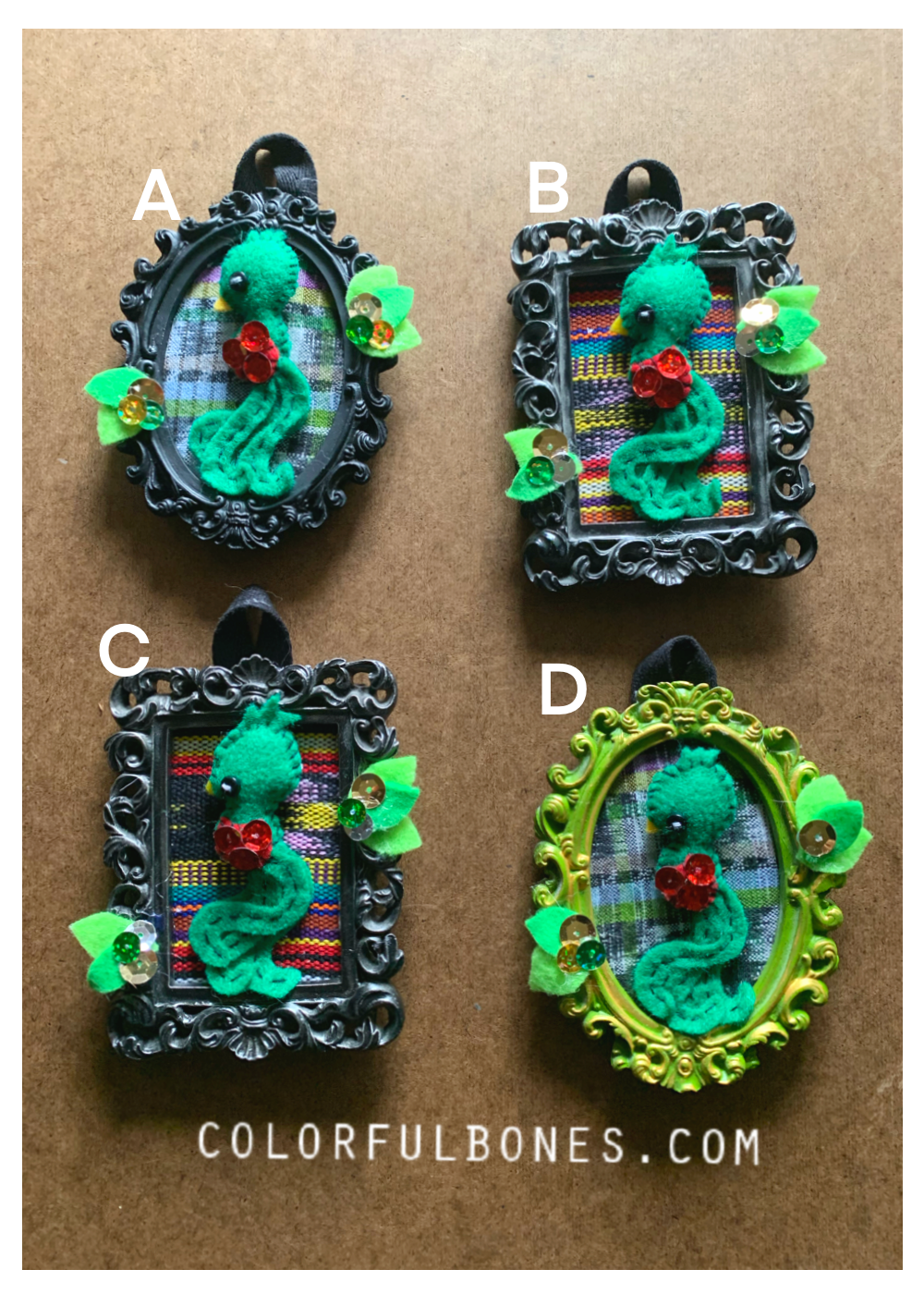 Frame Quetzal Ornament/Magnet