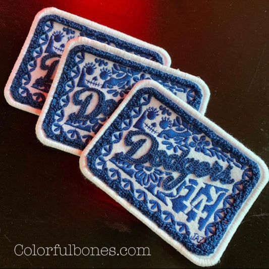 Dodgers Papel Picado Embroidered Patch