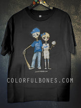 Load image into Gallery viewer, Dodgers Calaveritas Black tees